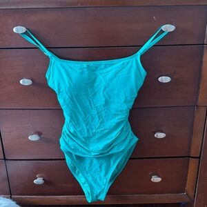 La Blanca Turquoise One Piece Swimsuit